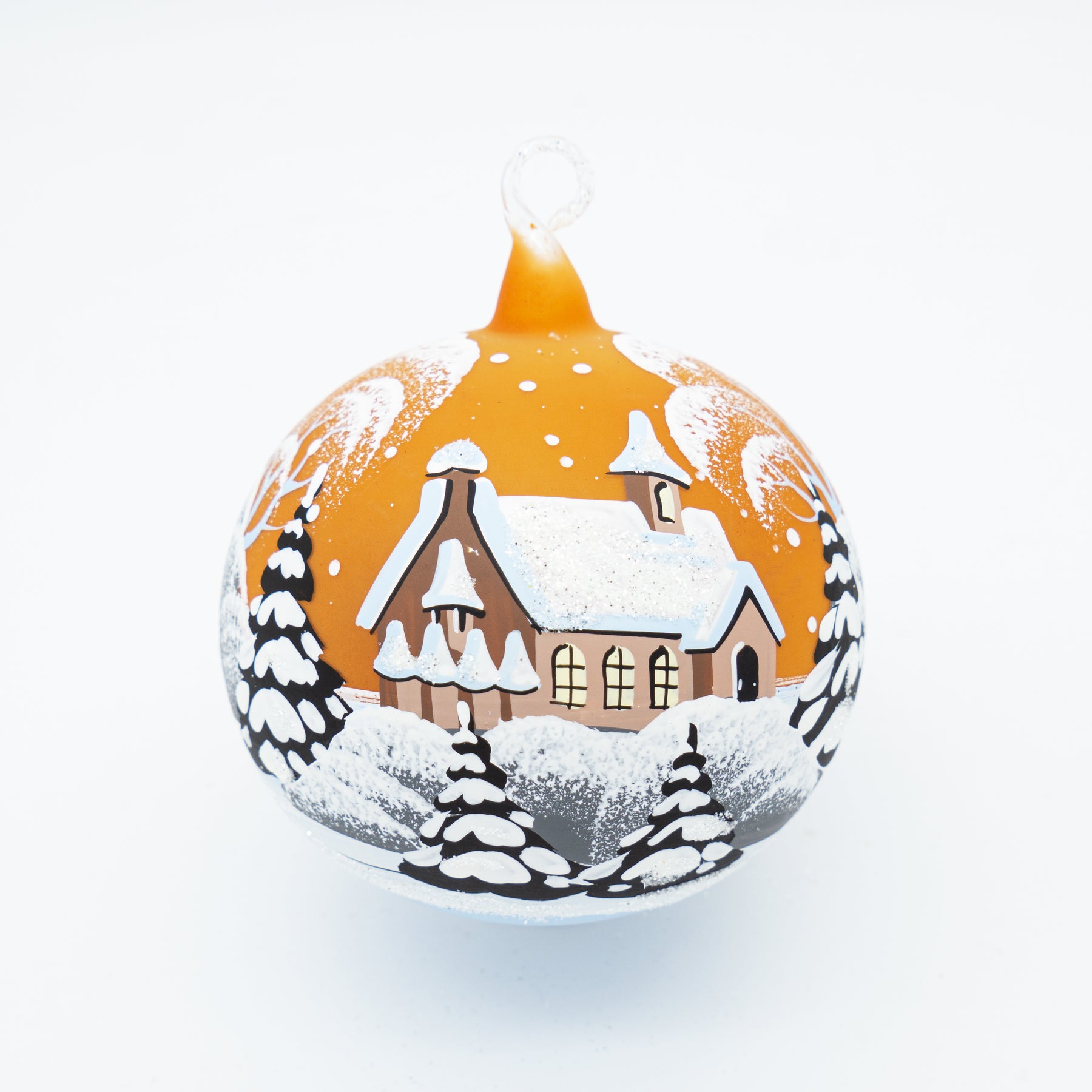 Weihnachtskugel mit Domkirche