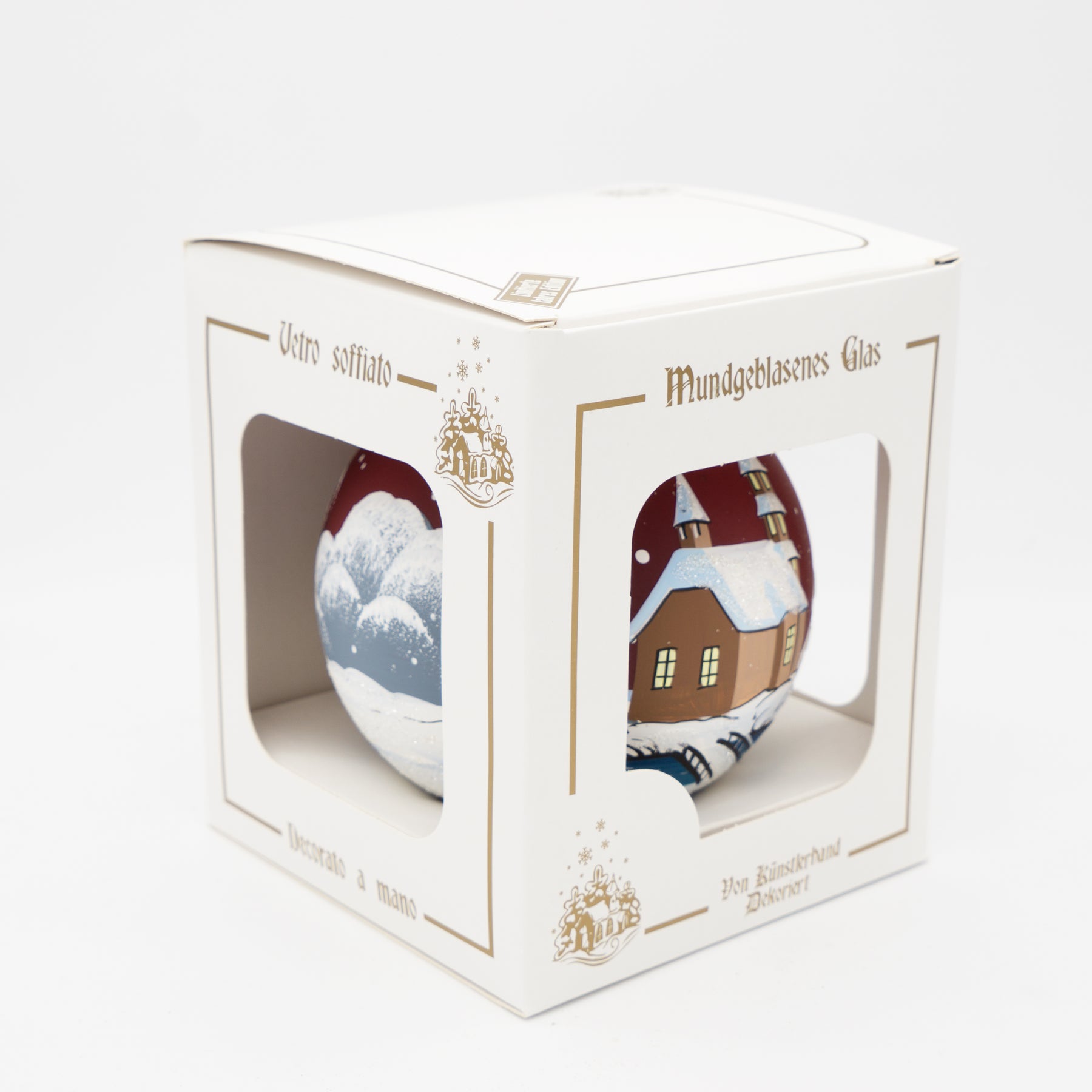 Weihnachtskugel Verpackung