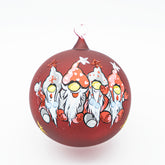 Weihnachtskugel 4 Zwerge