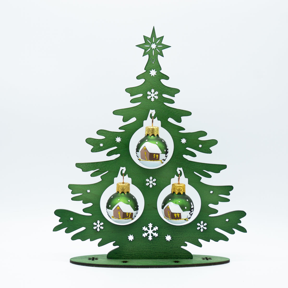 Tannenbaum Set grün