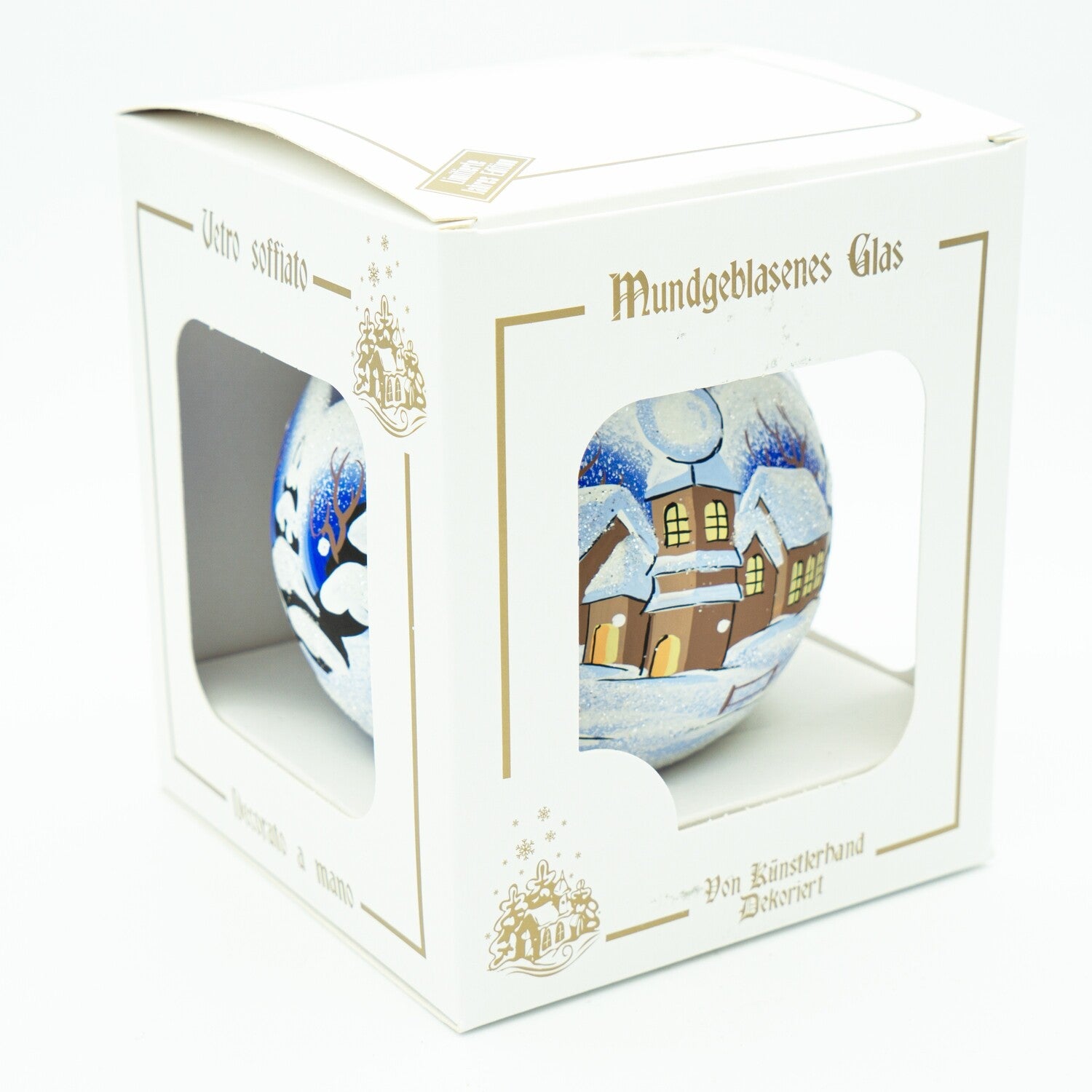 Weihnachtskugel Verpackung