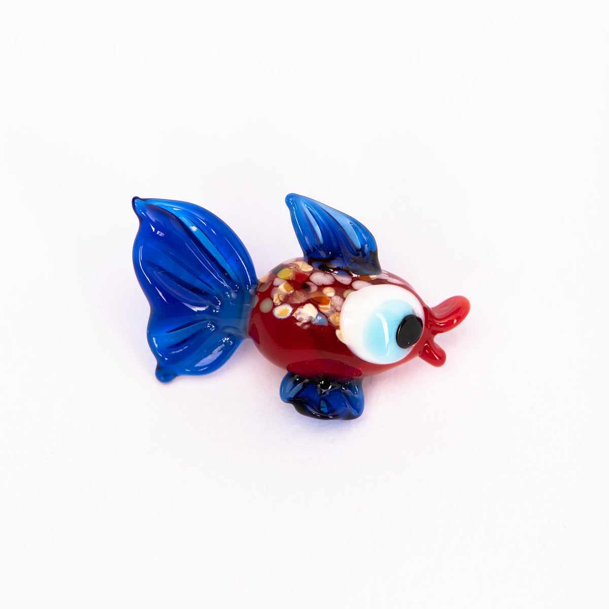 Fisch mit großen Augen Glasmagnet