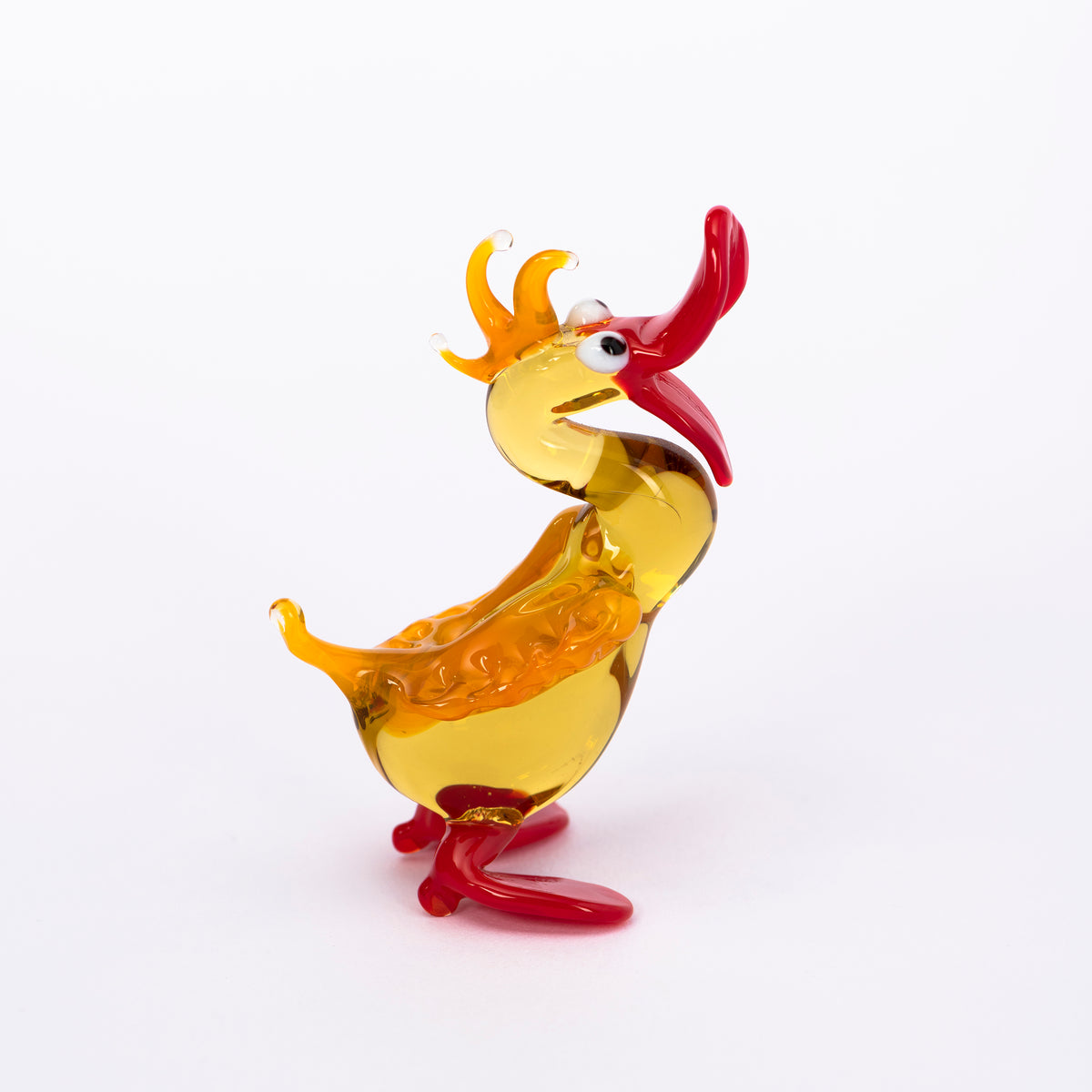 Ente aus Glas