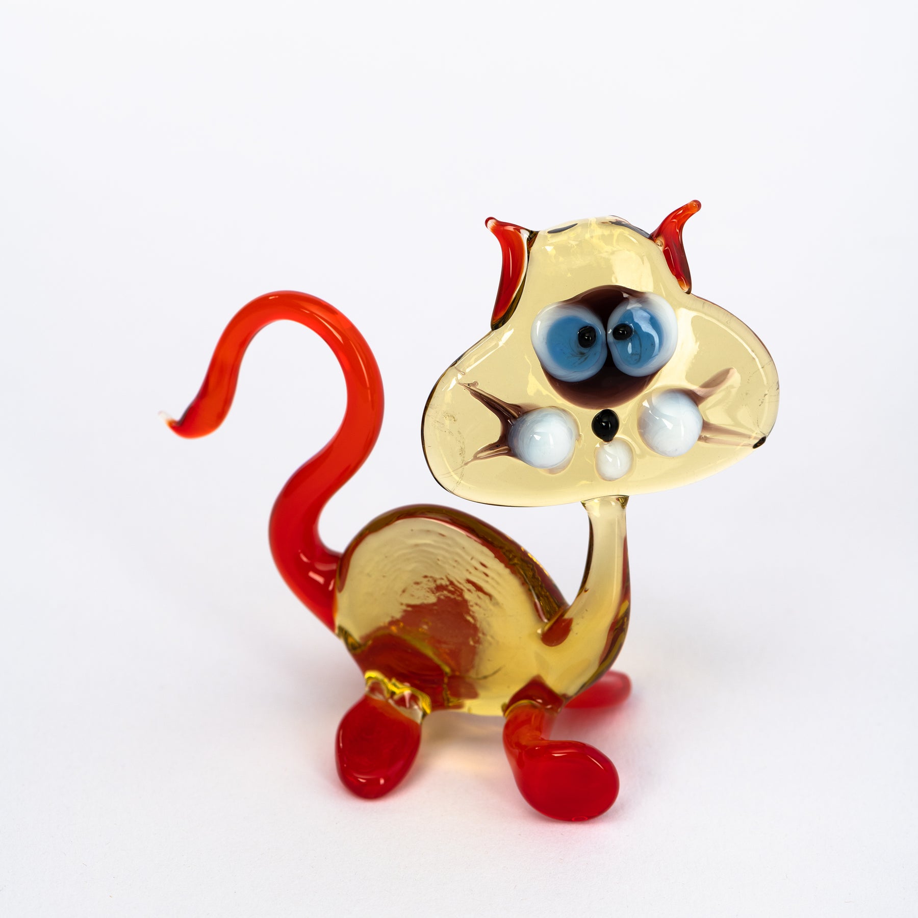 Katze aus Glas