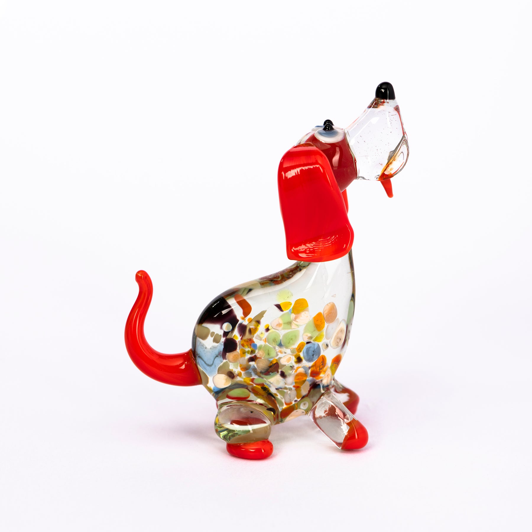 Spaniel aus Glas