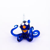 Oktopus mit Hut aus Glas