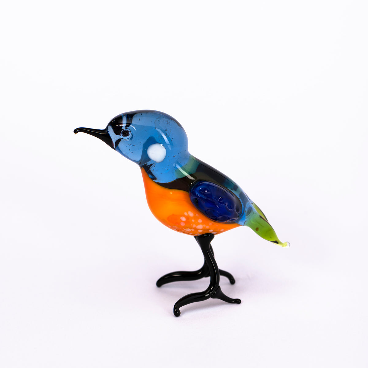 Eisvogel aus Glas