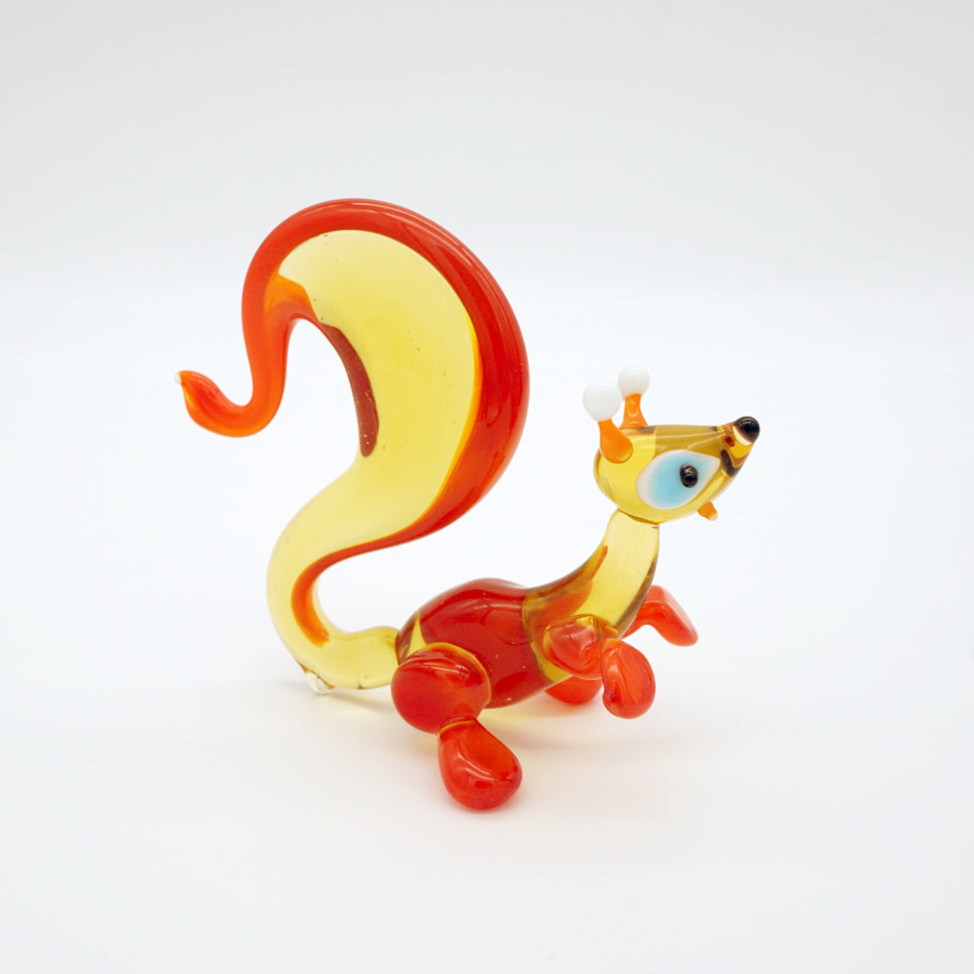 Eichhörnchen aus Glas