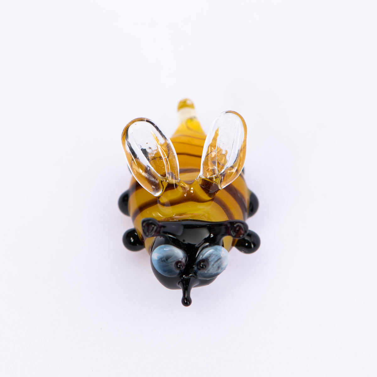 Glasmagnet Biene