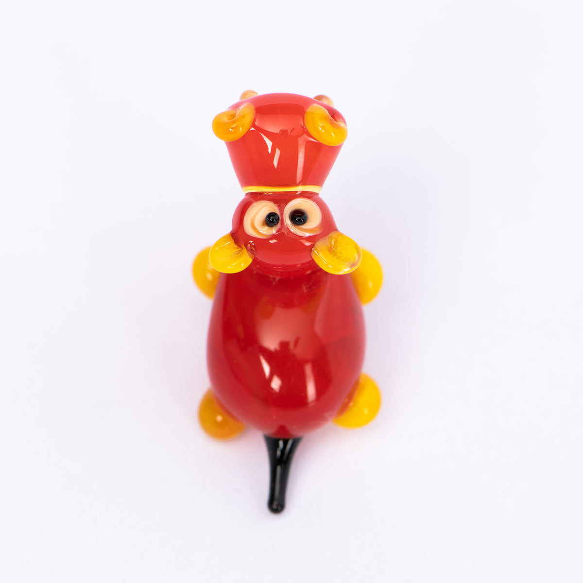 Glasmagnet Nilpferd