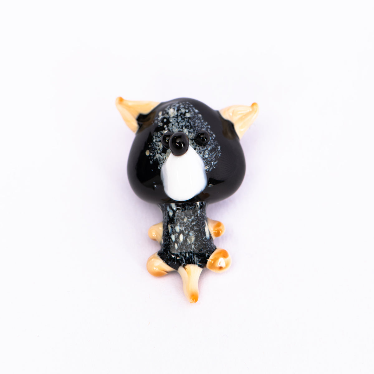 Glasmagnet Baby Katze