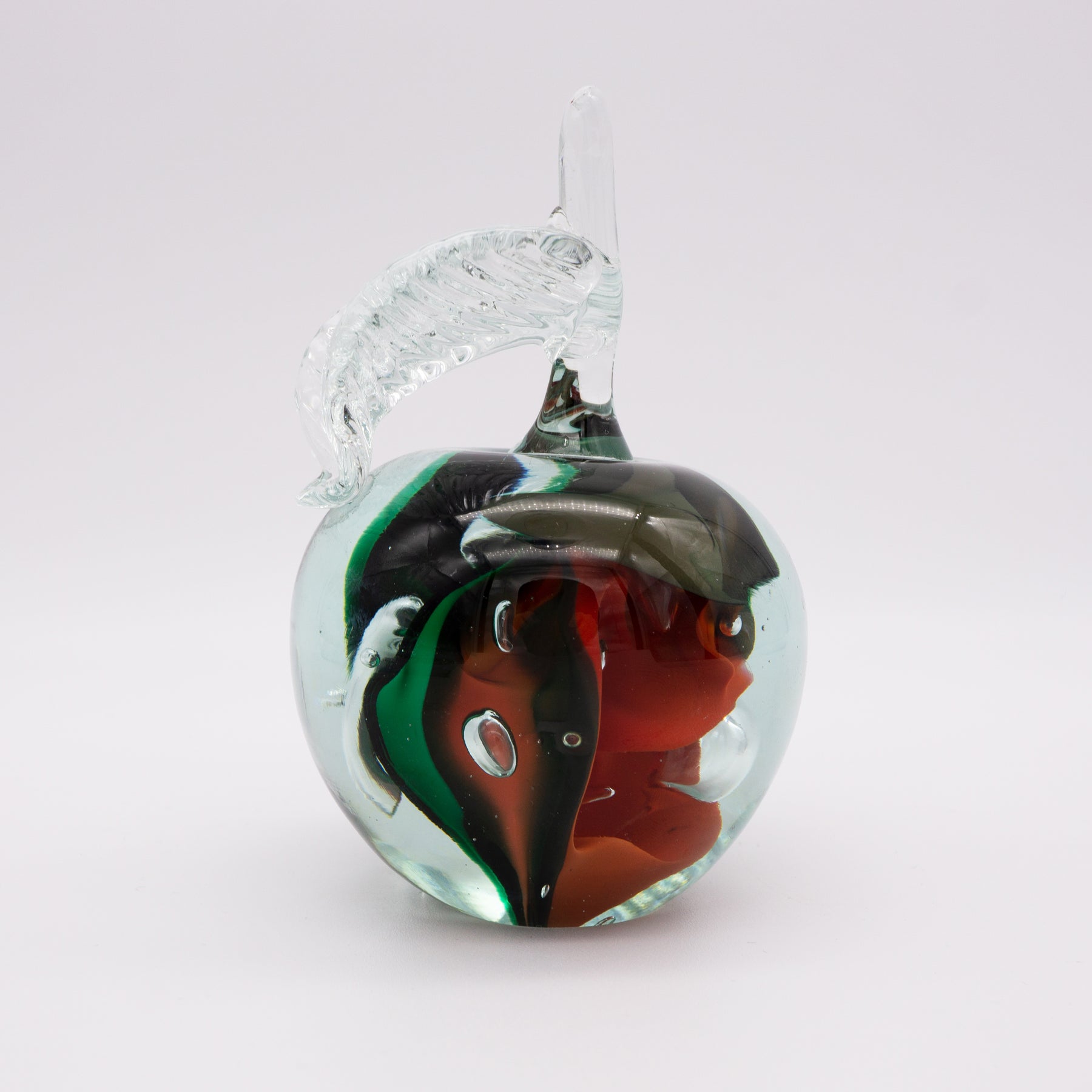 Apfel aus Glas
