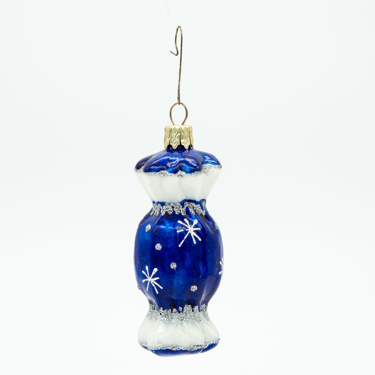 Bonbon blau Weihnachtsbaumschmuck 