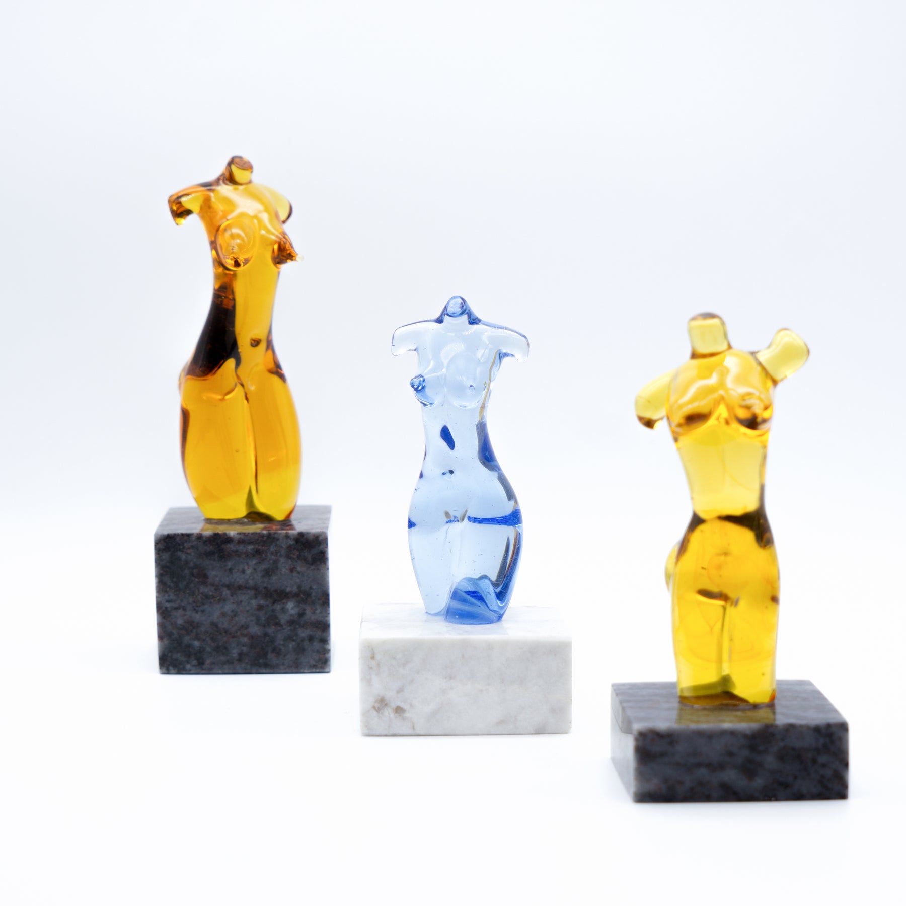 Glas Korpus verschiedene Farben