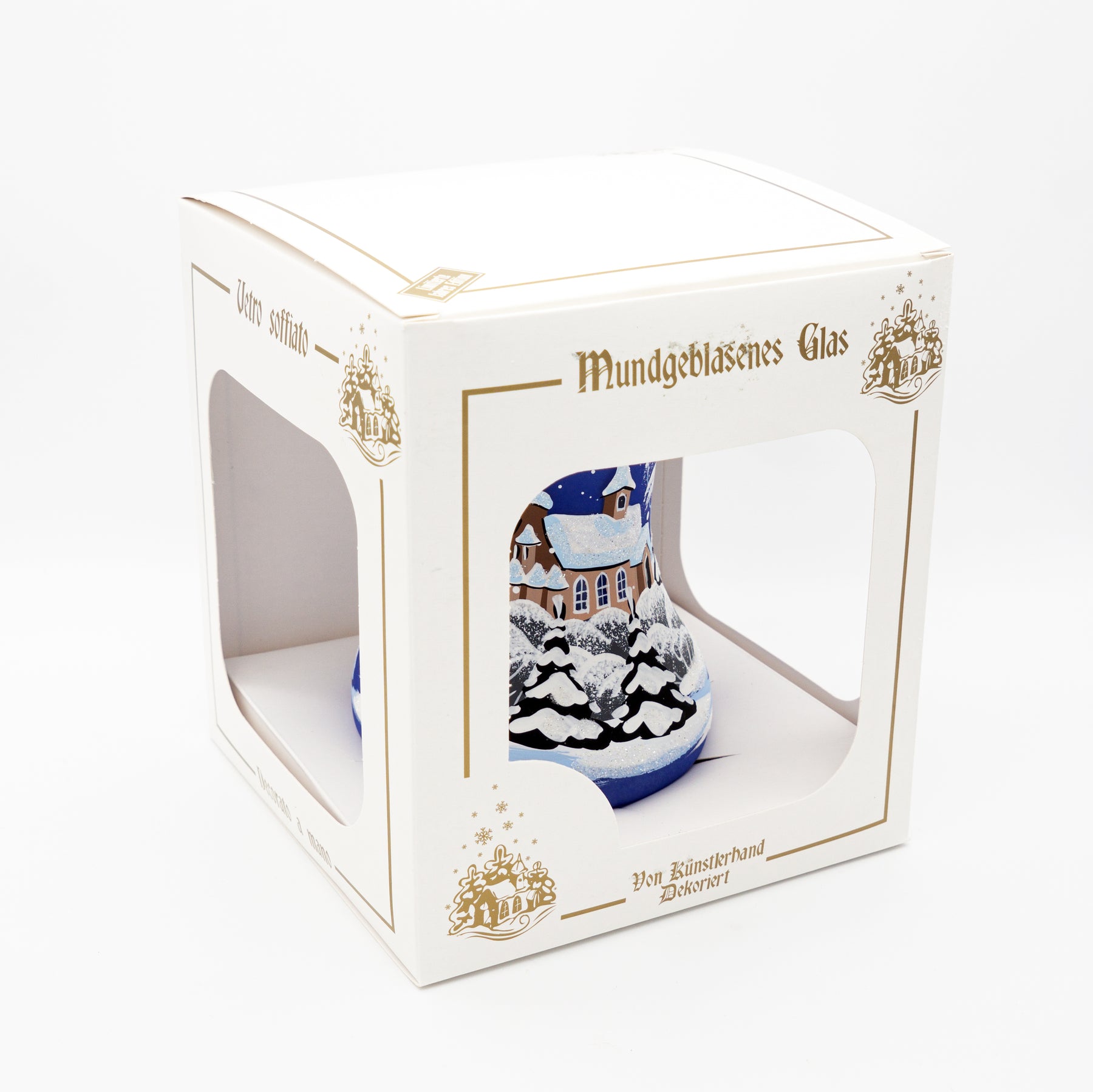 Weihnachtsglocke mit LED Kette