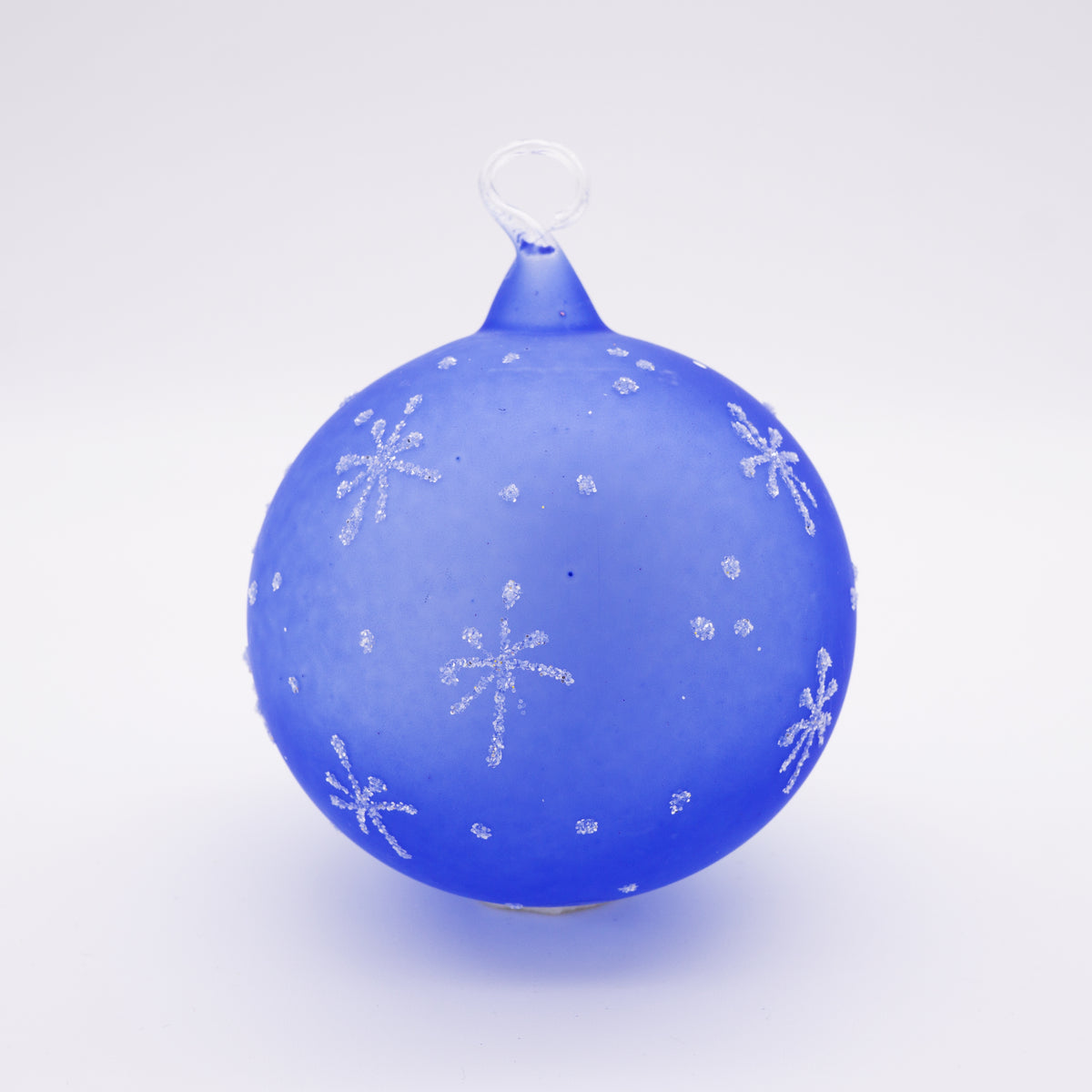 Weihnachtskugel Pinguin und Mütze