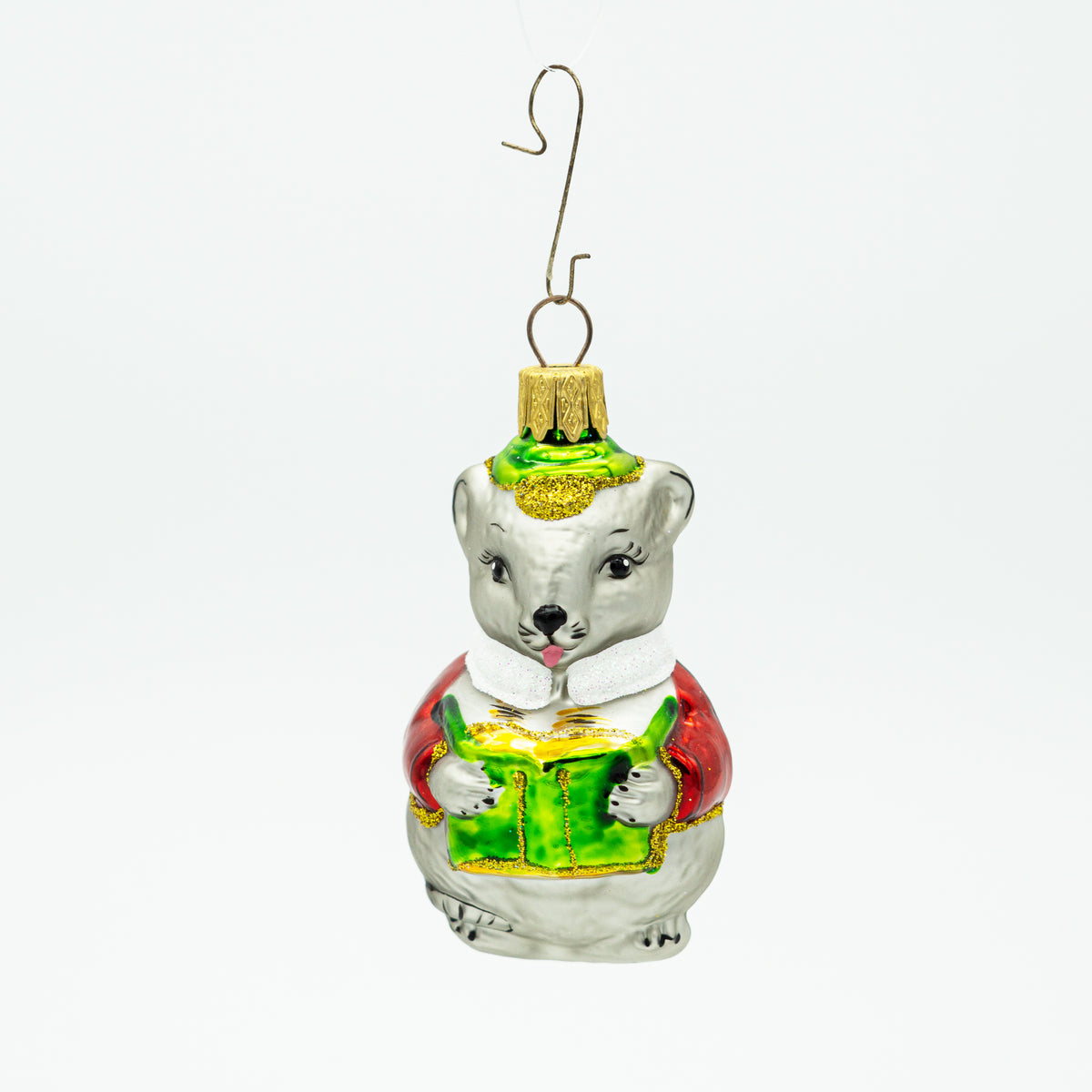 Schlaue Maus Weihnachtsbaumschmuck