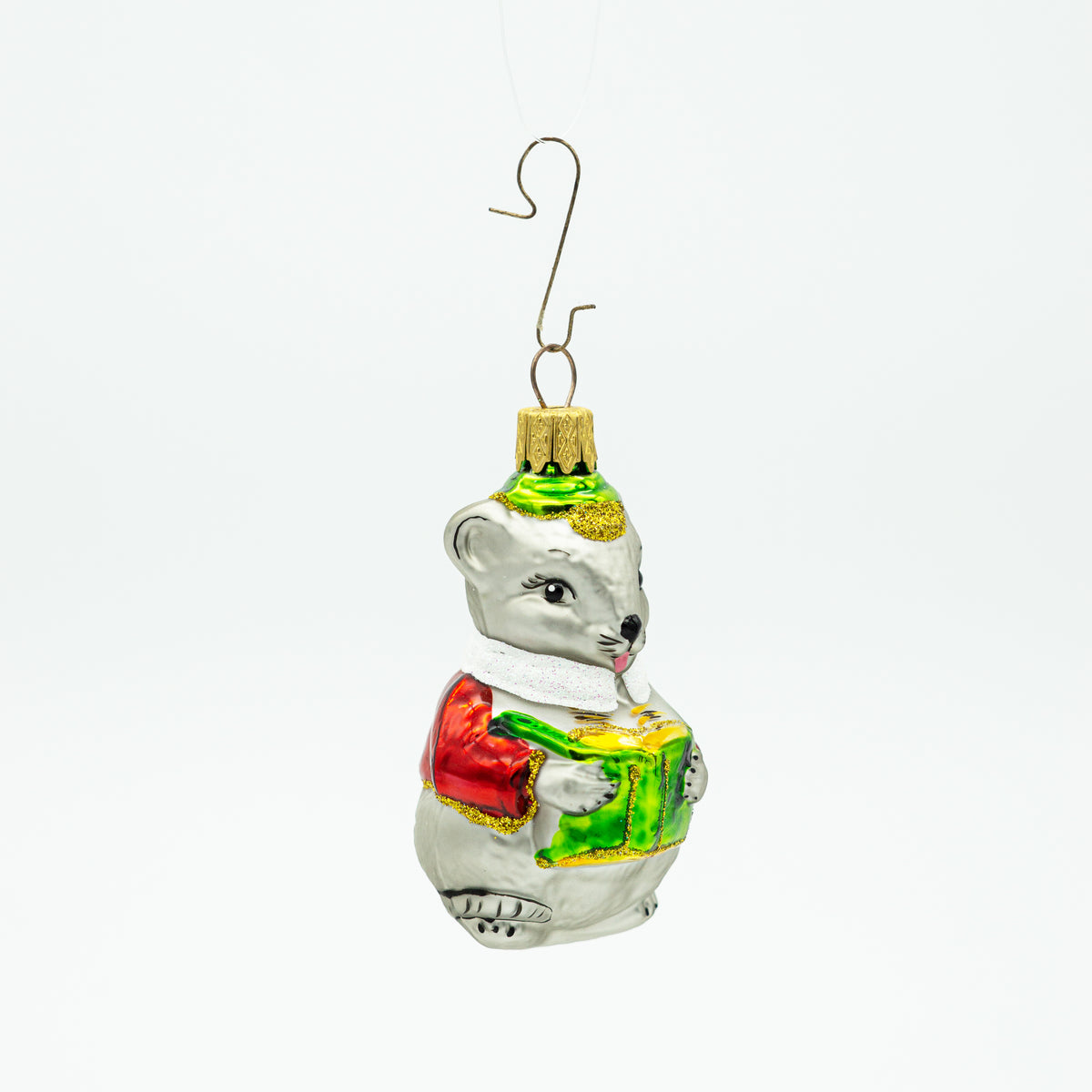 Schlaue Maus Weihnachtsbaumschmuck