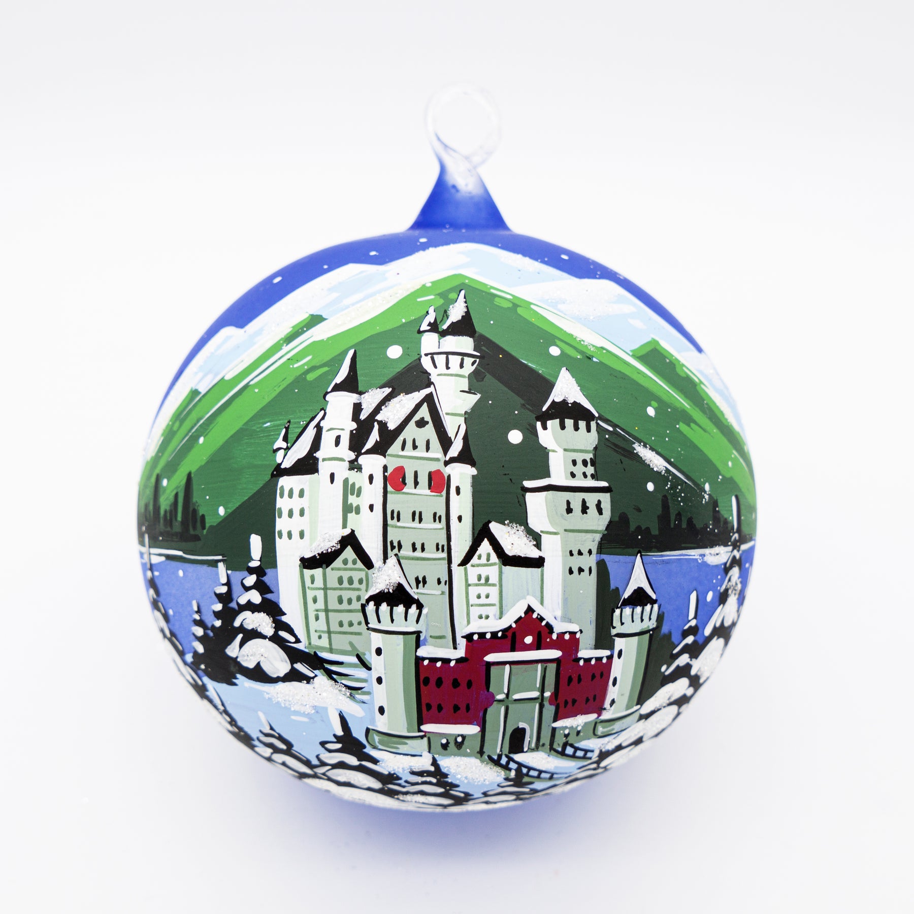 Weihnachtskugel Schloss Neuschwanstein