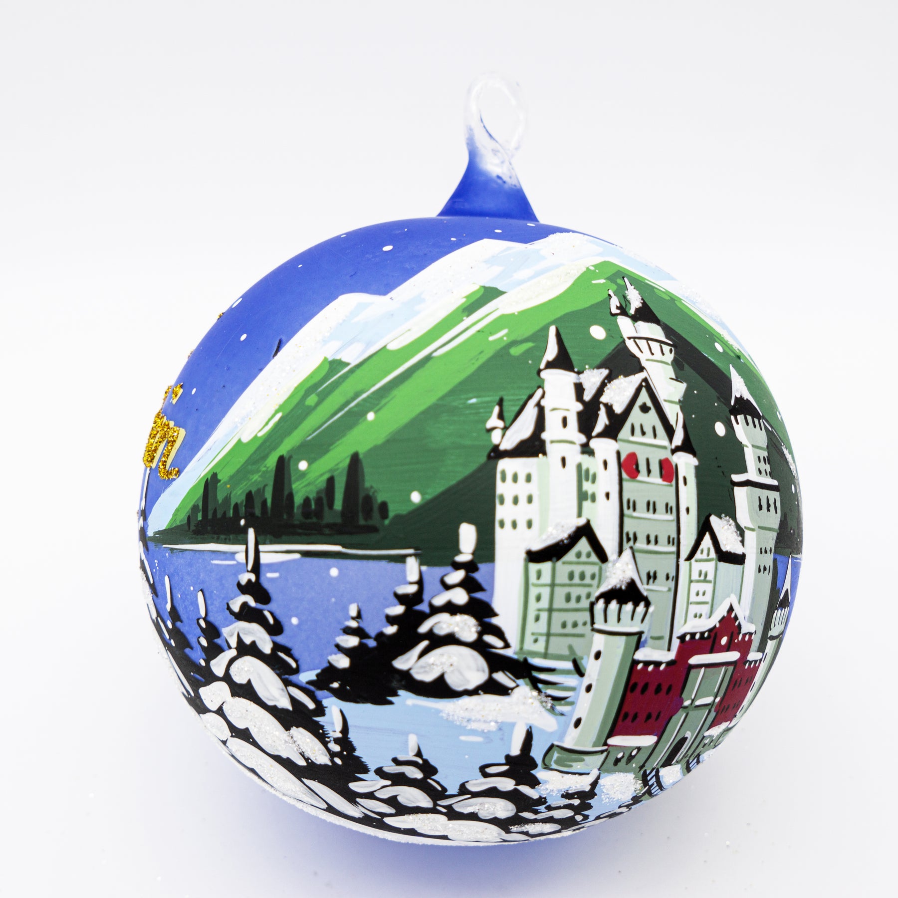 Weihnachtskugel Schloss Neuschwanstein