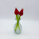 Glasblumen Set Tulpe