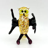 Coole Eule Glastier