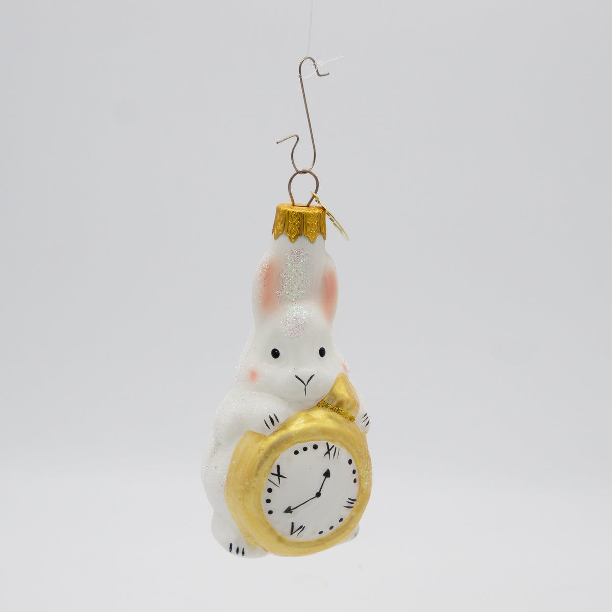 Hase mit Zauberuhr Baumschmuck